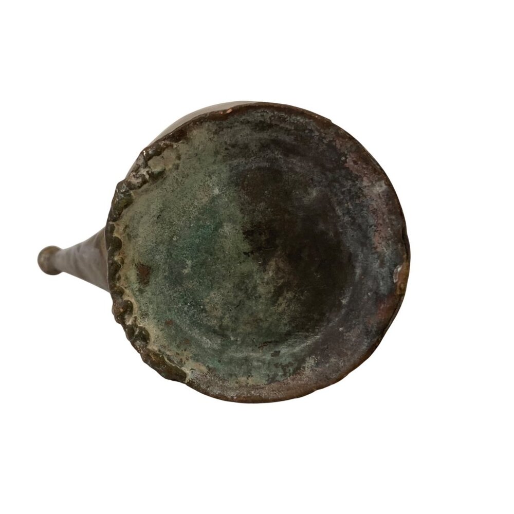 Aged Hand Forged Metal Pitcher Primitive Rustic Antique Decor - Picture 6 of 8